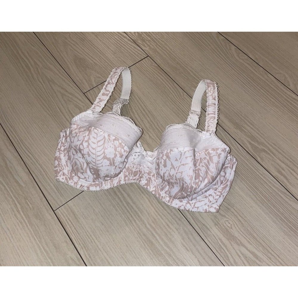 Freya 4093 Fearne Half Cup Balcony Bra Underwire Floral Womens US 28DDD/28F